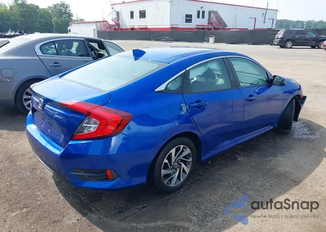 2017 Honda Civic Ex from USA, damaged, VIN 19XFC2F76HE216665
